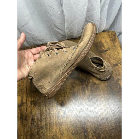 Diesel Men’s Leather Chukka Boots Size 10 Brown Casual Lace Up Y2K Grunge NYC - Picture 5 of 10